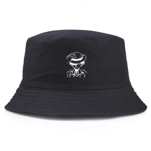 Men Women Bucket Hat Anime Beanie Camping Cap Fishing Sun Hats - Picture 1 of 6