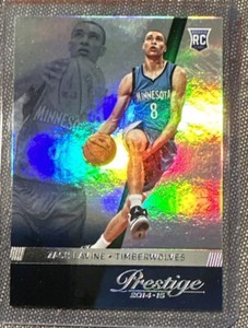 2014-15 Panini Prestige - Premium #172 Zach LaVine (RC) Minnesota Timberwolves