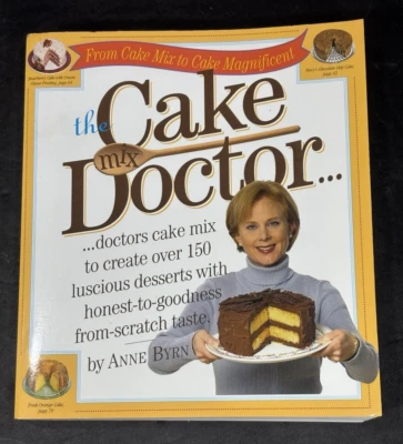 The Cake Doctor Cookbook By Anne Byrn Create Over 150 Deserts 454 Pages 8x7x1.5" Foto 1 de 4