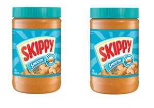 2 x Skippy Smooth Peanut Butter, 1.13kg - Picture 1 of 2