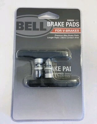 Pastillas de freno universales BELL Binder 450 Premium V-Brake para bicicleta NUEVO Foto 1 de 2