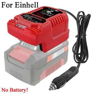 Mini caricatore compatto batteria agli ioni di litio portatile 12V/24V 100-240V per Einhell - Foto 1 di 26