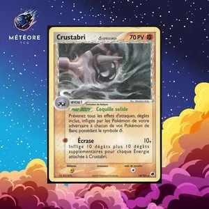 Pokemon Card Crustabri 14/101 Ex Île des Dragons French - Picture 1 of 2