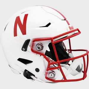 NEBRASKA CORNHUSKERS NCAA Riddell SPEEDFLEX Authentic Gameday Football Helmet - Picture 1 of 3