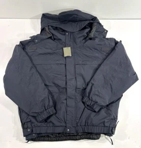 NWT X-LARGE REG 5.11 TACTICAL WATERPROOF 5 IN 1 JACKET COAT W/ LINER NAVY 48017 - Picture 1 of 3