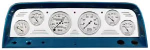 64 65 66 Chevy Truck Billet Aluminum Gauge Panel Dash Insert Instrument Cluster - Picture 1 of 1