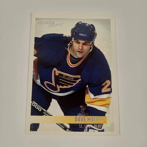 1994 Topps Premier Dave Mackey #48 OPC St. Louis Blues - Picture 1 of 2