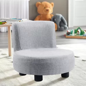 Kids Children Chair Sofa Seat Fabric Padded Armchair Playroom Bedroom Furniture - Picture 1 of 12