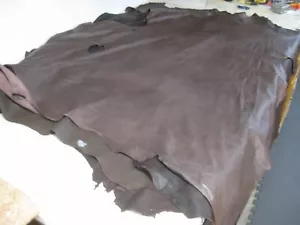 Top Grain Elk Leather Hide 2.5-3.5oz Row 117 - Picture 1 of 7