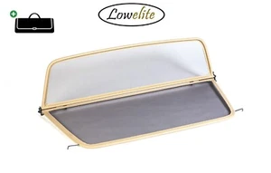 Windschott für BMW 3er E36 ( 1993-1999 ) Windabweiser beige + Aufbewahrungstasche - Bild 1 von 4