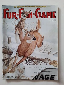 Fur-Fish-Game Magazine December 2021 Whitetail Deer on Cover FREE SHIPPING - Picture 1 of 2