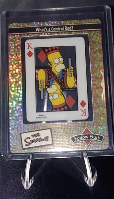 2003 Artbox The Simpsons FilmCardz Follow Suit Rare Foil #UR1 Homer Simpson - Image 1 of 2