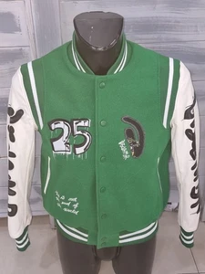 Disclaimer Giacca Uomo Man Nuovo Verde TgS CD18 - Picture 1 of 8