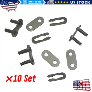 30 Sets 415 Chain Master Link For 80cc 2 Stroke Motorized Bicycle Bike. - Picture 1 of 5