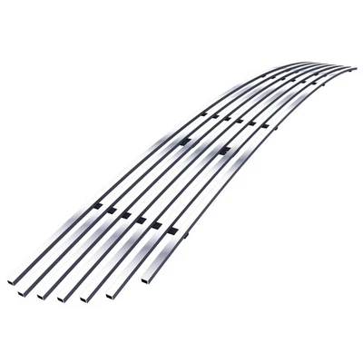 Fits 07-14 GMC Yukon/XL Lower Bumper Stainless Chrome Billet Grille Insert - Image 1 of 4