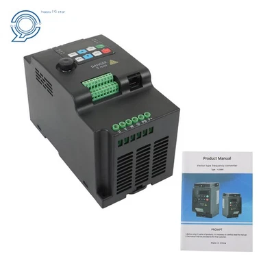 4HP 3KW 220V CNC Variable Frequency Drive Inverter Converter 1 Or 3 Phase - Image 1 of 4