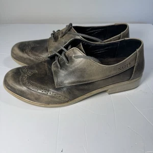 Naot Budapester Oxford Leder Schuhe Damen 10 41 Bronze Used Komfort Herbst - Bild 1 von 8