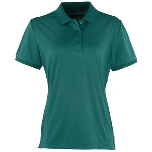 Premier Damen/Damen Coolchecker kurzärmeliges Pique-Poloshirt/Top RW4402 - Bild 1 von 60