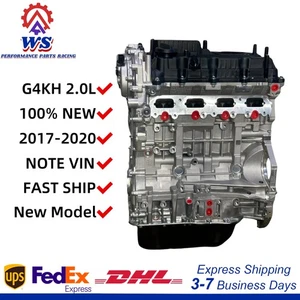 Long Block Engine Assembly For Kia Sportage Hyundai Sonata G4KH 2.0L 17-20 Turbo - Picture 1 of 8
