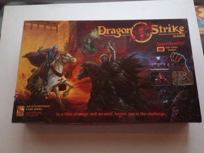 Vintage 1993 Dragon Strike Board Game Dungeons & Dragons No VHS - Image 1 of 4