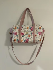 Betsey Johnson Reisetasche Rose Floral Leopard Cary On - Bild 1 von 6