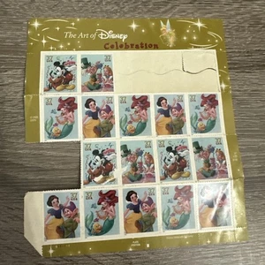 The Art Of Disney Celebration 2005 Briefmarken 16er Bogen von 20 - Bild 1 von 8