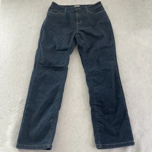 LL Bean Jeans Women's Size 10 Petite Med Wash Regular Classic Fit Lined Outdoor - Picture 1 of 8