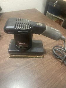 Sears Craftsman 1/3 Sheet Pad Sander 1/4 hp 315.116132 Used - Picture 1 of 7