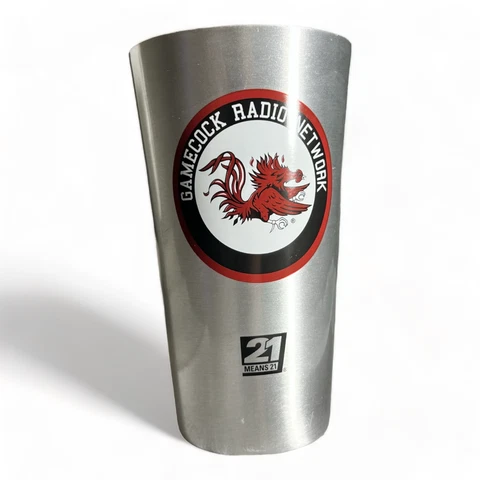 South Carolina Gamecocks Coors Light Cup Polished Aluminum Tumbler Cover