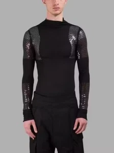 Rick Owens Walrus SS17 Runway Sequin Long Sleeve - Picture 1 of 6