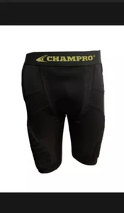 Champro Sports Erwachsene Herren gepolsterte Shorts Tri-Flex Dri-Gear GRÖSSE 3X schwarz neu mit Etikett - Bild 1 von 4