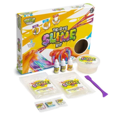 Tie Dye Mixing Kit Make Your Own Slime Gooey Laboratory Childrens Kids Toy Set - Image 1 of 4
