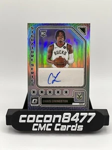 2023-24 Donruss Optic #SS-LGN Chris Livingston Signature Series Auto Holo Silver - Picture 1 of 2
