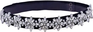 Shiny Rhinestone Party Waist Belt - Picture 1 of 8