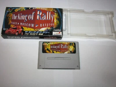The King of Rally Super Famicom SFC Japan import Boxed (no manual) US Seller - Image 1 of 4