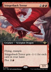 MTG STINGERBACK TERROR 336 EXC - TERRORE DAL PUNGIGLIONE - OTJ X EN - MAGIC - Imagen 1 de 1