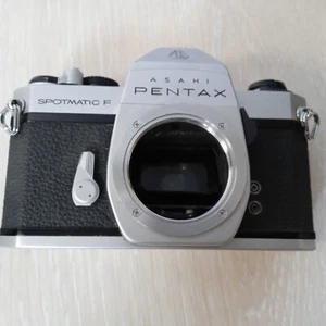 Cuerpo de cámara fotográfica Pentax Spotmatic SP F plateada 35 mm SLR solo Japón #0225 - Imagen 1 de 9