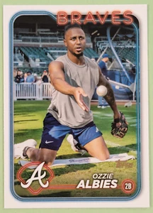 2024 Topps OZZIE ALBIES #544 Golden Mirror Variation SSP - Picture 1 of 2