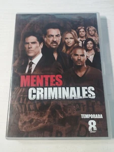 Mentes Verbrecher Achte Saison 8 Komplette - 5 X DVD Spanisch Englisch Region 2 - Picture 1 of 4