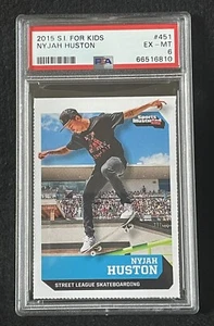NYJAH HUSTON ROOKIE 2015 Sports Illustrated for Kids SI #451 OLYMPICS RARE PSA 6 - Picture 1 of 2
