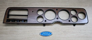 FORD CAPRI 3.0 GHIA EXTREMELY RARE UNCUT 6 DAIAL SPEEDOMETER FACIA SURROUND TRIM - Picture 1 of 9