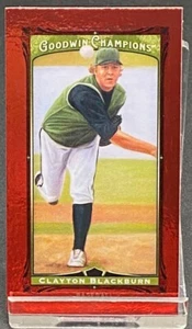 2013 UD GOODWIN CHAMPIONS MAGICIAN CLAYTON BLACKBURN SERIAL 10/13 - Picture 1 of 2