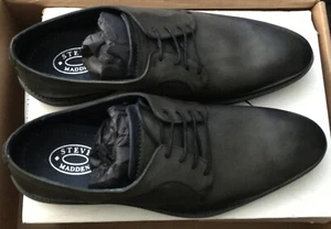 (BRAND NEW) STEVE MADDEN MENS MAGIC LEATHER CASUAL OXFORDS SHOES MEN SIZE 12 M - Picture 1 of 3