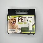 Pet Magasin Pet Dog Clipper Kit Professional Home Use 4 Guide Combs Damaged Box