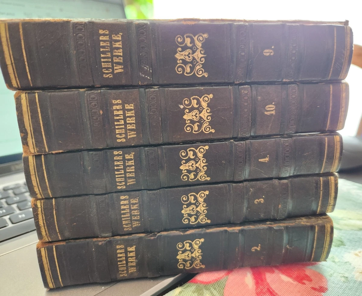 Friedrich Schiller Antiquarian & Collectible Books in German for