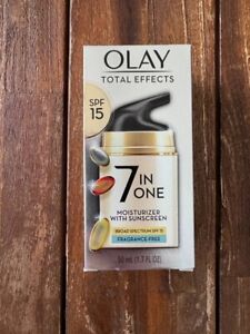 Olay Total Effects 7 In One Moisturizer With Sunscreen SPF15 FragranceFree 1.7oz