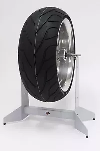 Motorcycle Wheel Static Balancer Truing Stand - Foto 1 di 7