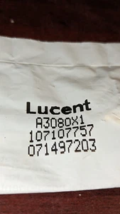 (6) Connettori fibra ottica modalità singola Lucent A3080-X1 107107757 - Foto 1 di 4