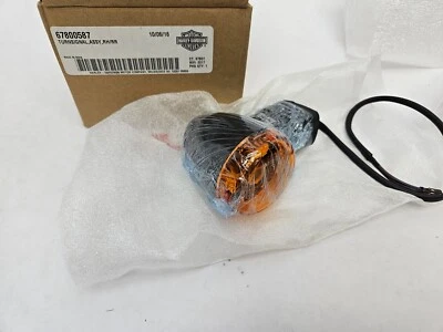 NUEVO Conjunto de señal de giro genuino Harley-Davidson GX 500, 750 RR P/N 67800587 Foto 1 de 4