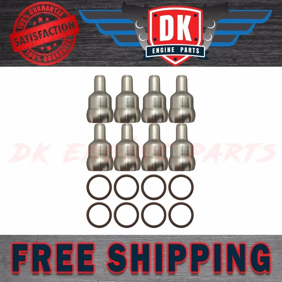 Kit de reparación de rieles de aceite de alta presión (8) para Ford Powerstroke 2003-2010 6,0 L diésel Foto 1 de 1